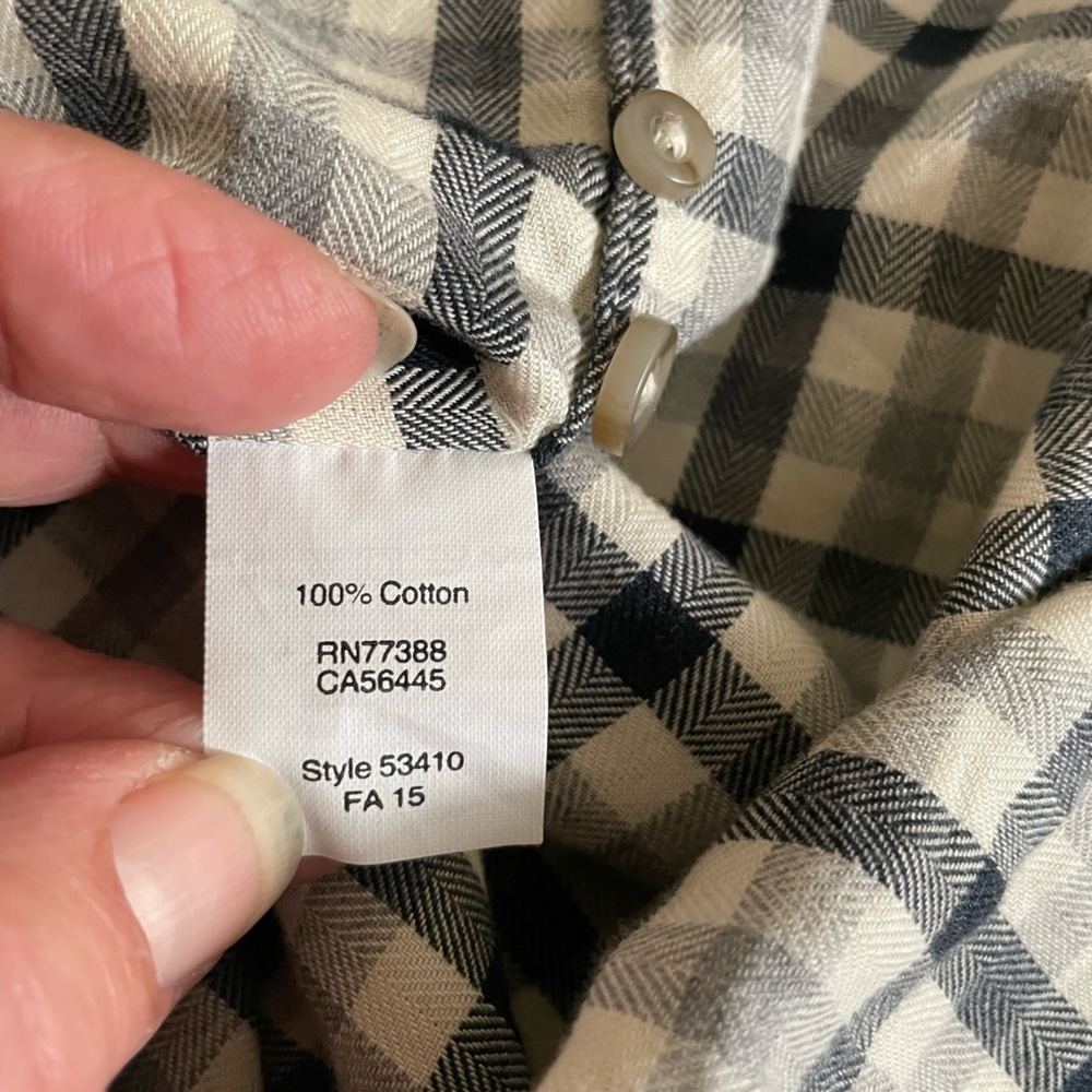 J Crew - Mens - brushed twill shirt - Picture 5 of 7